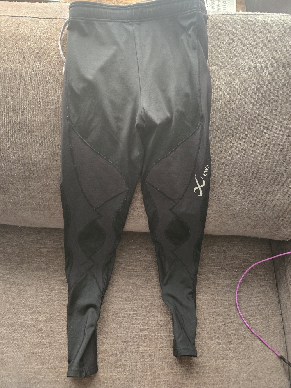 CW-X Black Ventilator Running Tights
